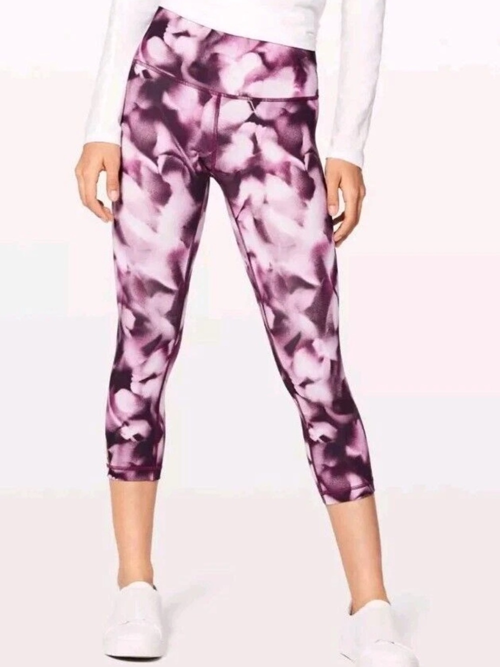 Lemon wunder under crop leggings blush blossom candy size 12